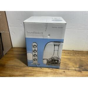 Harman Kardon SoundSticks II Satellite Speakers And Subwoofer System